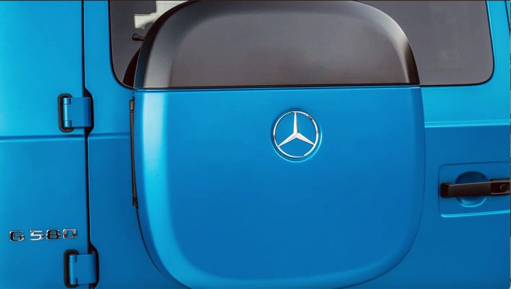 Back of car